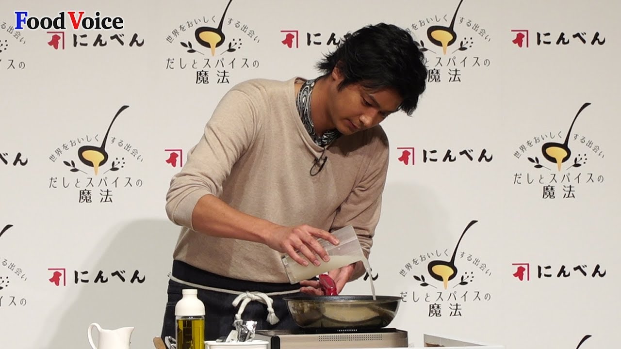 にんべん 速水もこみちさん起用 新ｃｍ発表 フードボイス