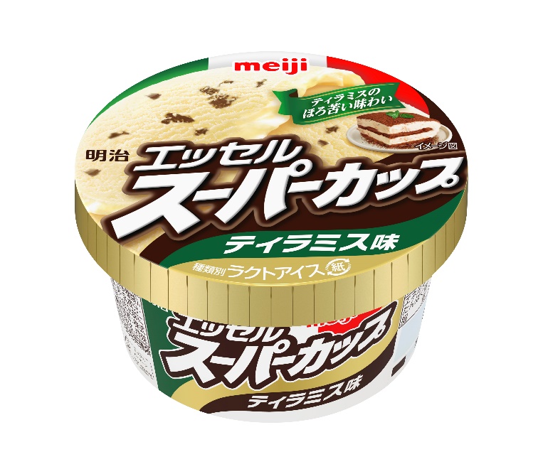 明治「スーパーカップ ティラミス味」期間限定新発売 | フードボイス